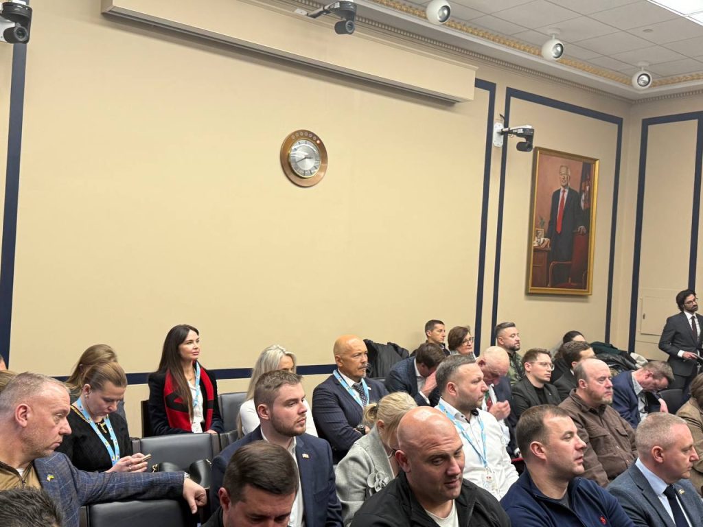 Kateryna Shevchenko Participates in Strategic Security and Recovery Discussions at the United States Capitol