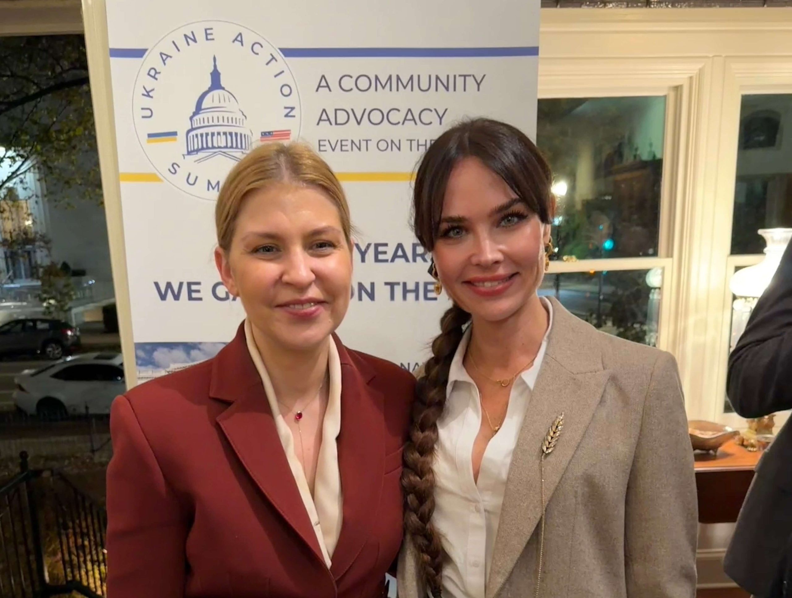 Olha Stefanishyna the Ambassador of Ukraine to the United States.
